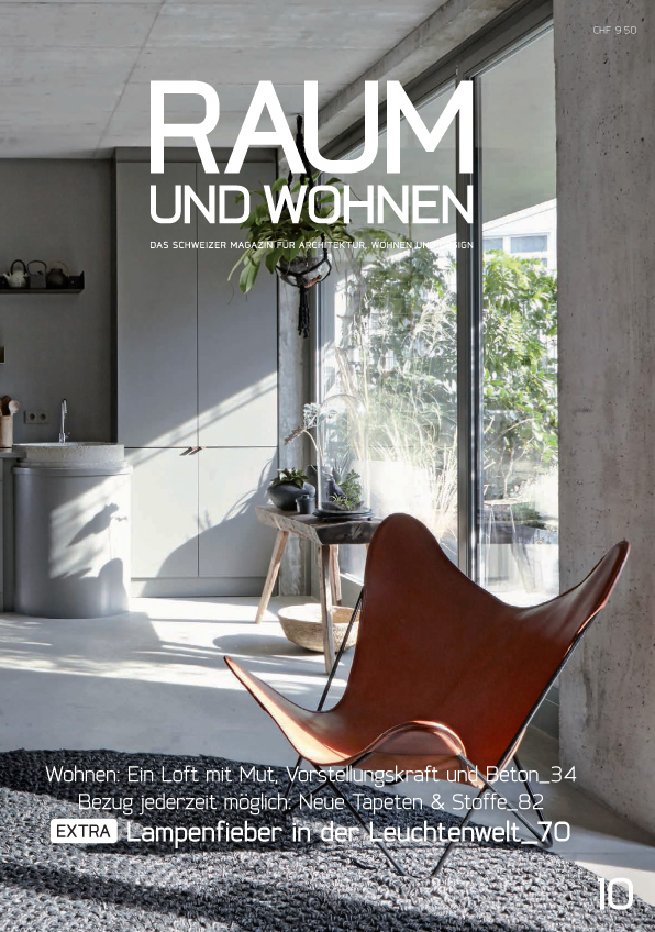 Raum und Wohnen – Aktuelle Ausgabe der Zeitschrift mit interessanten News und Trends zu Themen wie Architektur, Wohnen, stilvolle Einrichtung